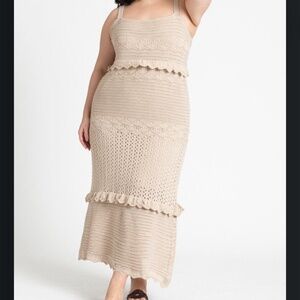 Crochet Maxi Dress